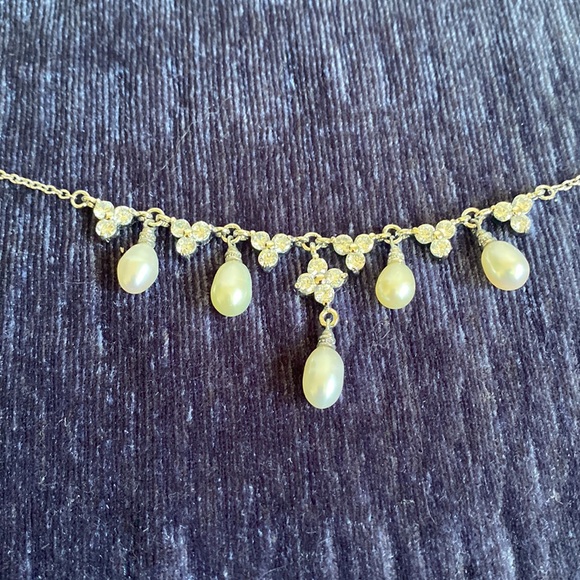 Delicate Pearl Necklace - Picture 3 of 5